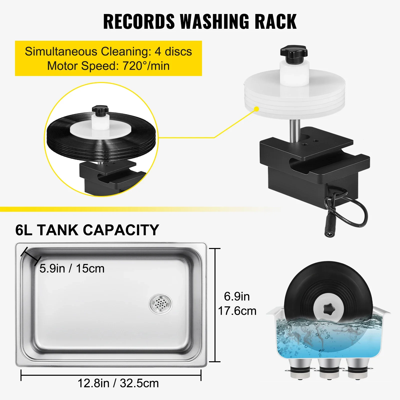 SIHAO 6L Ultrasonik Plak Temiz - Portable Ultrasound Machine incelemesi ve fiyatı